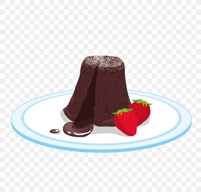 Molten Chocolate Cake Illustration, PNG, 781x781px, Molten Chocolate Cake, Cake, Chocolate, Chocolate Cake, Chocolate Pudding Download Free