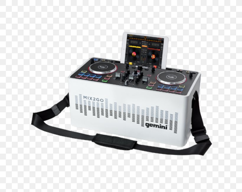 DJ Controller Gemini MIX2GO Disc Jockey DJ Mixer Microphone, PNG, 650x650px, Watercolor, Cartoon, Flower, Frame, Heart Download Free