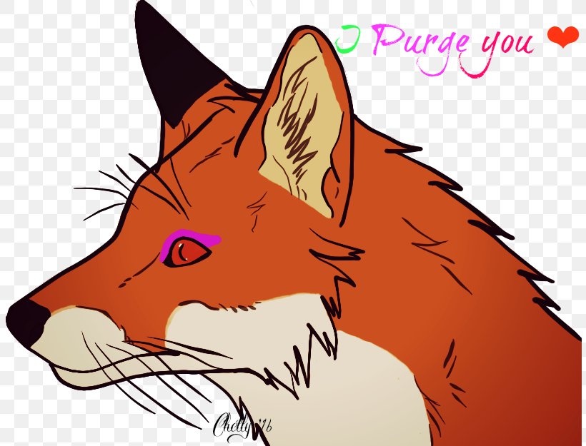 Whiskers Red Fox Cat Dog Snout, PNG, 808x625px, Watercolor, Cartoon, Flower, Frame, Heart Download Free