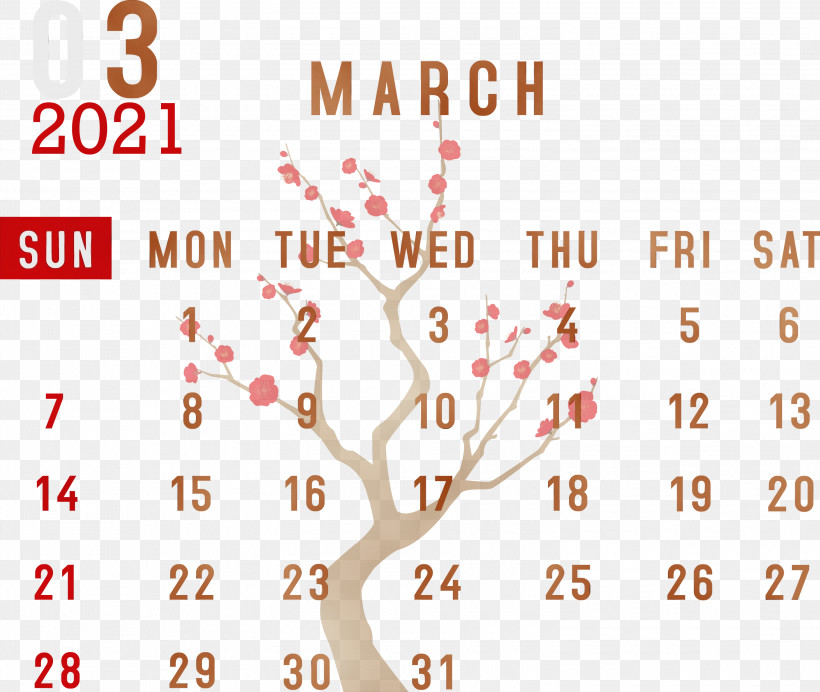 Font Line Meter Number Geometry, PNG, 3000x2532px, 2021 Calendar, March 2021 Printable Calendar, Geometry, Line, March Calendar Download Free