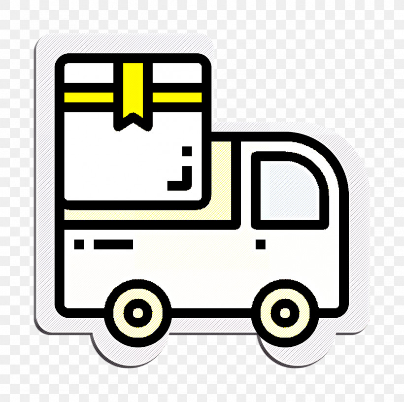Van Icon Logistic Icon, PNG, 1318x1312px, Van Icon, Car, Coloring Book, Line, Line Art Download Free