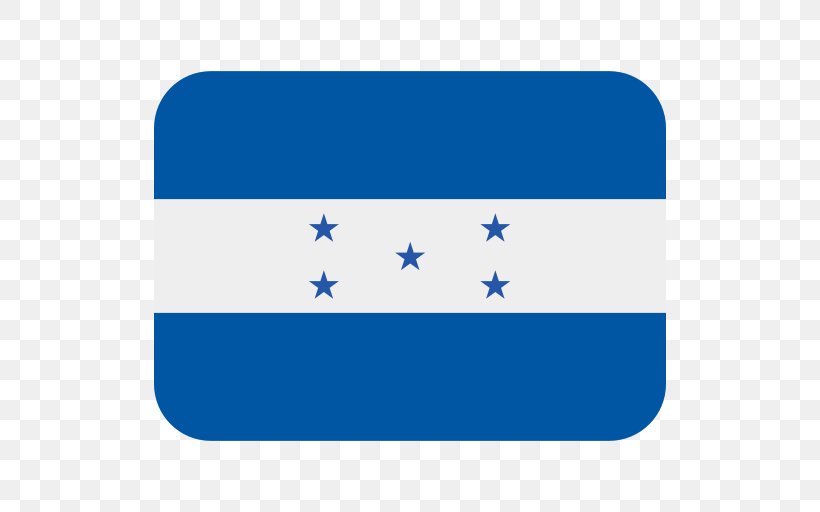 Flag Of Honduras Equals Sign Emoji, PNG, 512x512px, Flag Of Honduras, Area, Blue, Cobalt Blue, Electric Blue Download Free