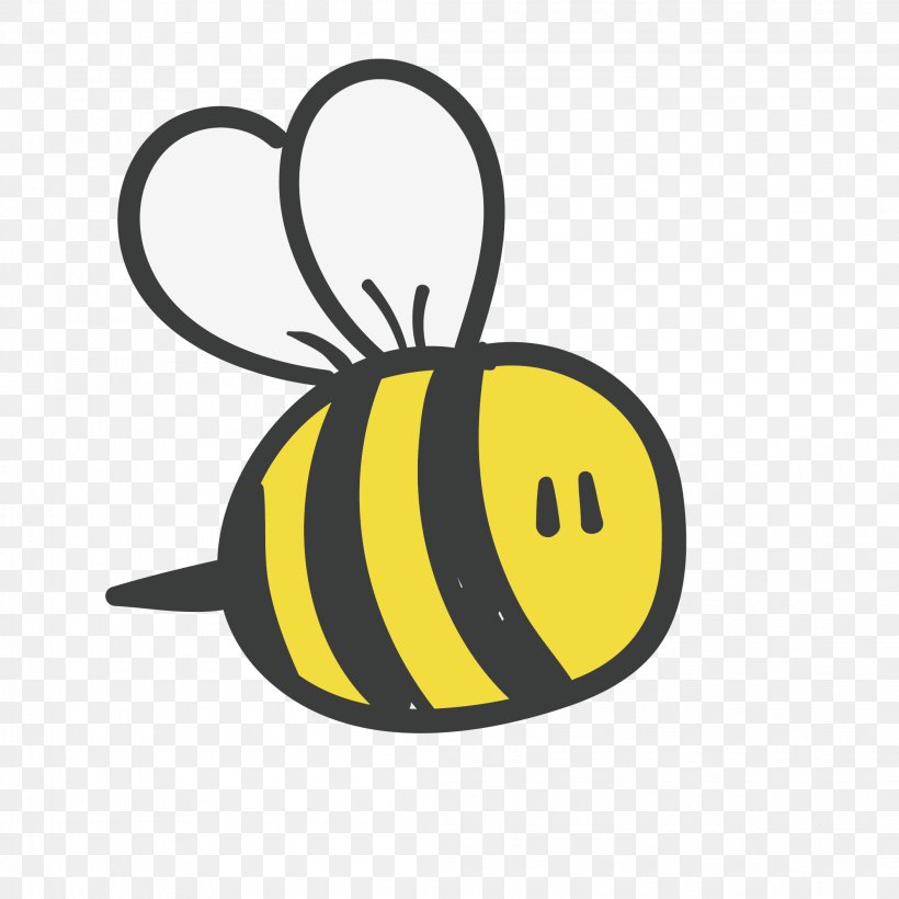 Honey Bee Artist Sticker, PNG, 2107x2107px, Honey Bee, Advertising, Art, Artist, Bee Download Free
