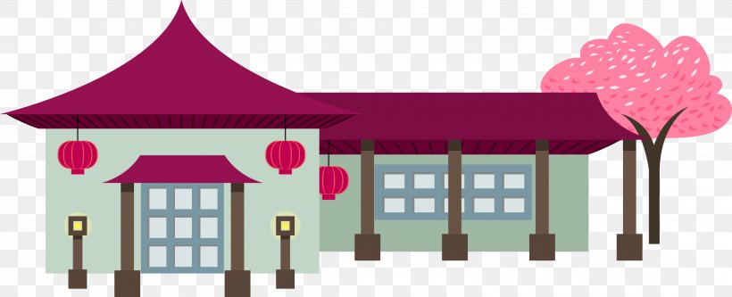 Japanese Cuisine Japanese Architecture Architectural Style, PNG, 3143x1279px, Japanese Cuisine, Architectural Style, Architecture, Art, Cartoon Download Free