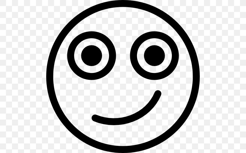 Smiley Emoticon Clip Art, PNG, 512x512px, Smiley, Black And White, Emoticon, Emotion, Face Download Free