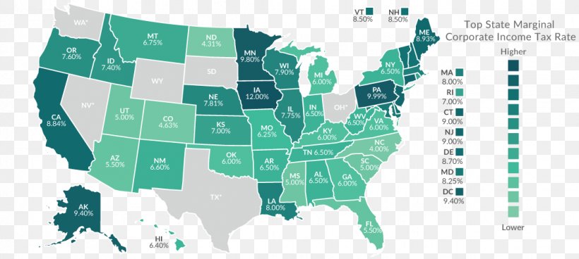 United States Tax Rate State Income Tax Corporate Tax, PNG, 1122x504px, United States, Area, Corporate Tax, Corporation, Diagram Download Free