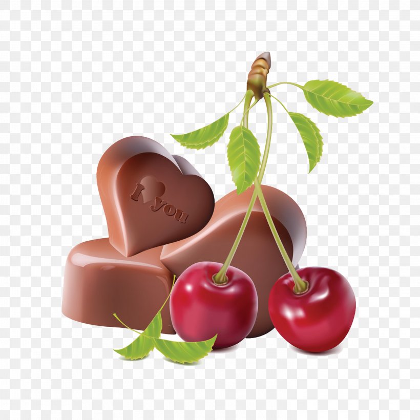 Chocolate-covered Cherry Cupcake Chocolate Bar Chocolate Cake, PNG, 2953x2953px, Chocolatecovered Cherry, Apple, Cake, Cherry, Chocolate Download Free