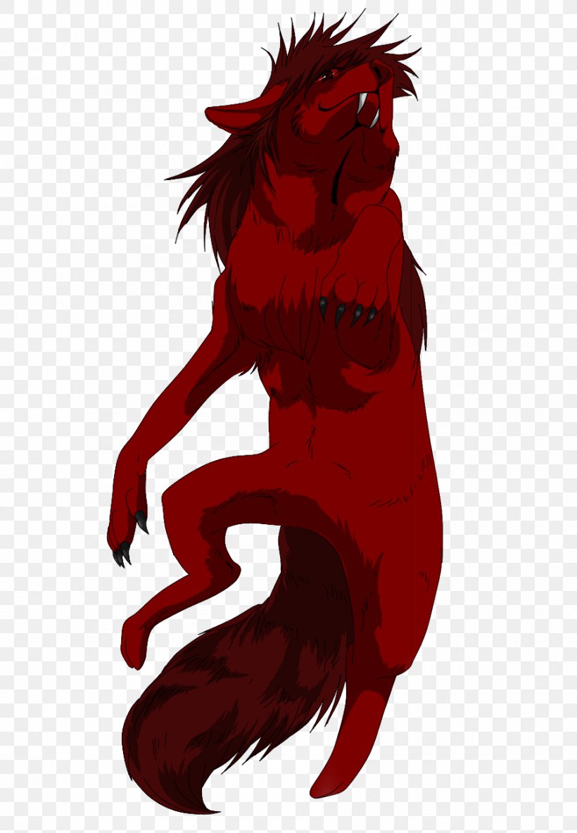 Рэд демон красный волк