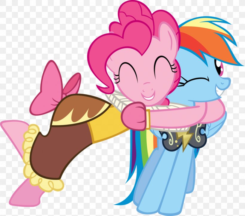 Pinkie Pie Rainbow Dash Twilight Sparkle Applejack Rarity, PNG, 900x795px, Watercolor, Cartoon, Flower, Frame, Heart Download Free