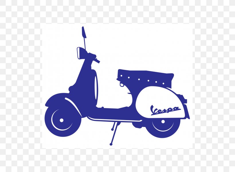 Scooter Car Vespa 400 Vespa LX 150, PNG, 525x600px, Scooter, Automotive Design, Blue, Car, Decal Download Free