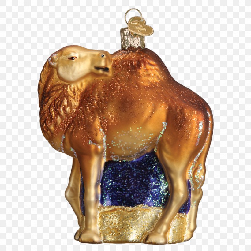 Christmas Ornament Glass Old World Christmas Factory Outlet Camel, PNG, 950x950px, Christmas Ornament, Animal, Camel, Camel Like Mammal, Christmas Download Free