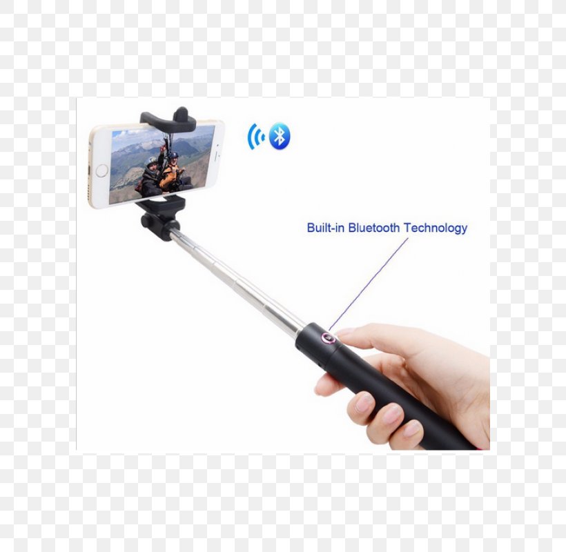 Selfie Stick Bluetooth Smartphone Wireless, PNG, 600x800px, Selfie Stick, Bluetooth, Camera, Camera Accessory, Electronics Accessory Download Free