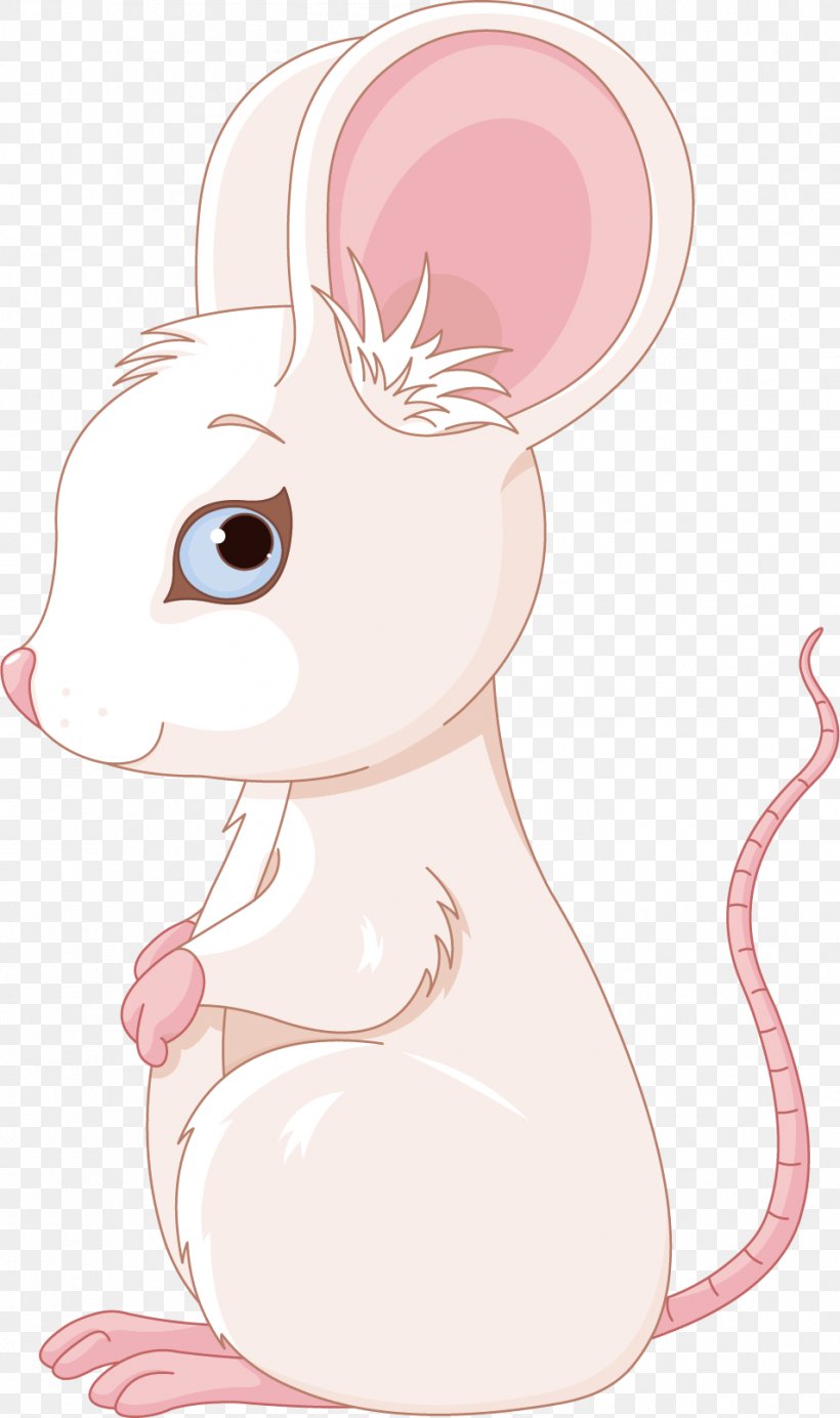 Mouse Rabbit Rat Rodent Illustration, PNG, 954x1611px, Watercolor, Cartoon, Flower, Frame, Heart Download Free