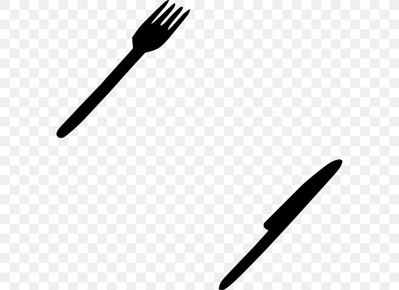 Butter Knife Table Knives Clip Art, PNG, 588x596px, Knife, Black And White, Butter Knife, Cutlery, Fork Download Free