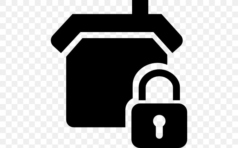 Security Download Lock Clip Art, PNG, 512x512px, Security, Black And White, Building, House, Key Download Free