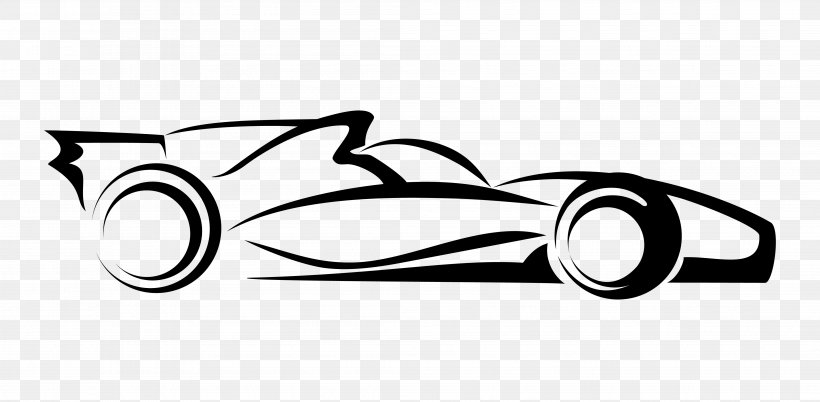 Formula One Car Formula One Car Auto Racing, PNG, 4176x2049px, Formula One, Artwork, Auto Racing, Automotive Design, Black Download Free