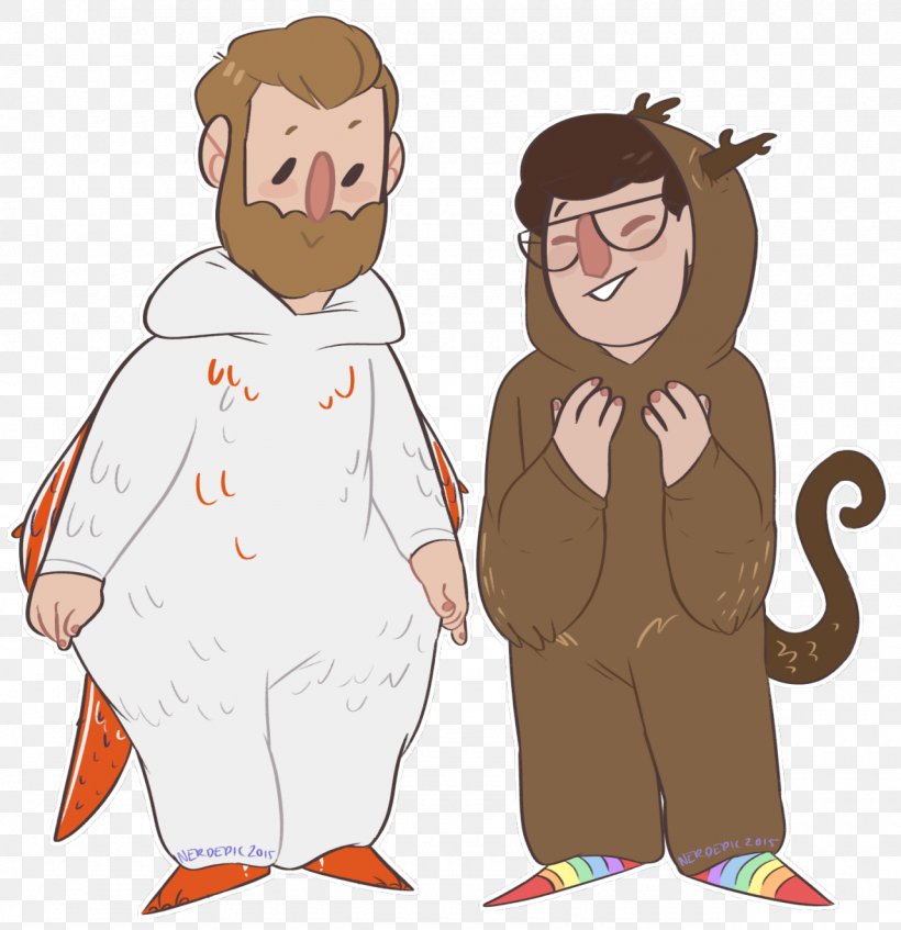 Rhett And Link Cockatrice Onesie Clip Art, PNG, 1280x1323px, Watercolor, Cartoon, Flower, Frame, Heart Download Free