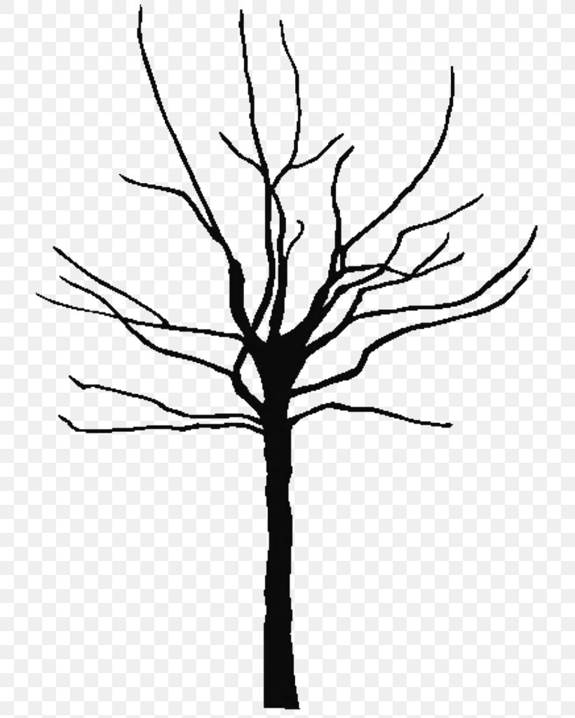 Trunk Clip Art, PNG, 743x1024px, Trunk, Artwork, Black And White, Branch, Coloring Book Download Free