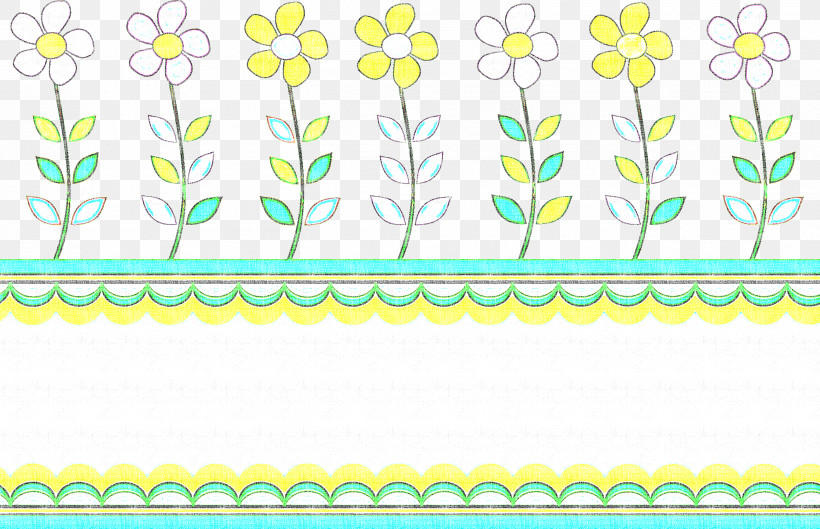 Flower Frame Floral Frame, PNG, 2601x1681px, Flower Frame, Cake Decorating, Floral Frame, Green, Line Download Free