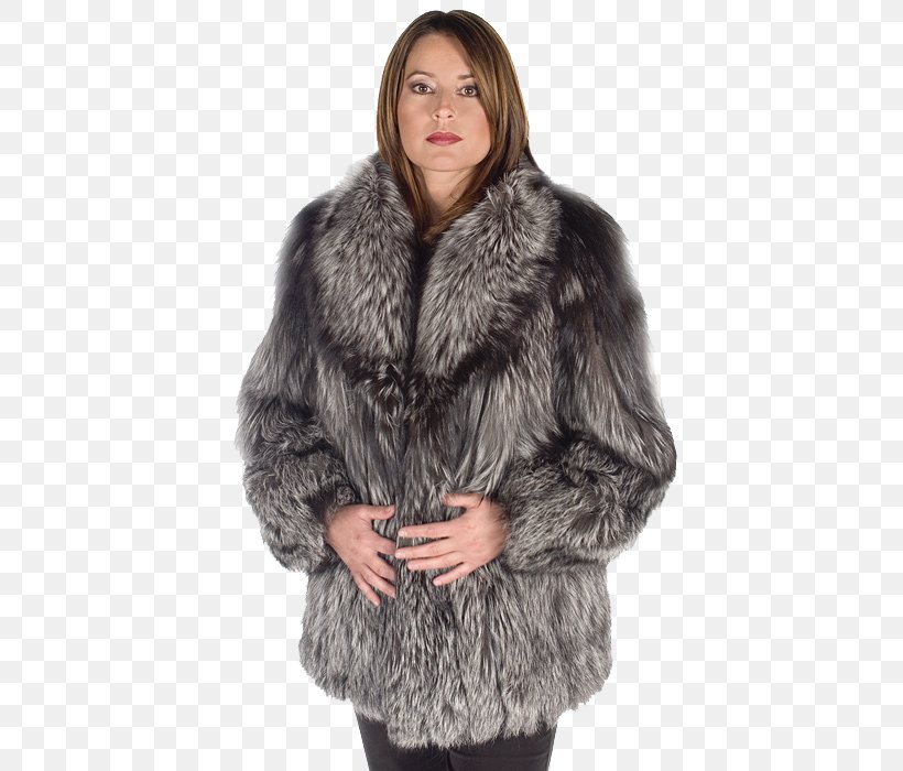 Fur Clothing Silver Fox Lynx Coat, PNG, 500x700px, Fur, Clothing, Coat, Fox, Fur Clothing Download Free