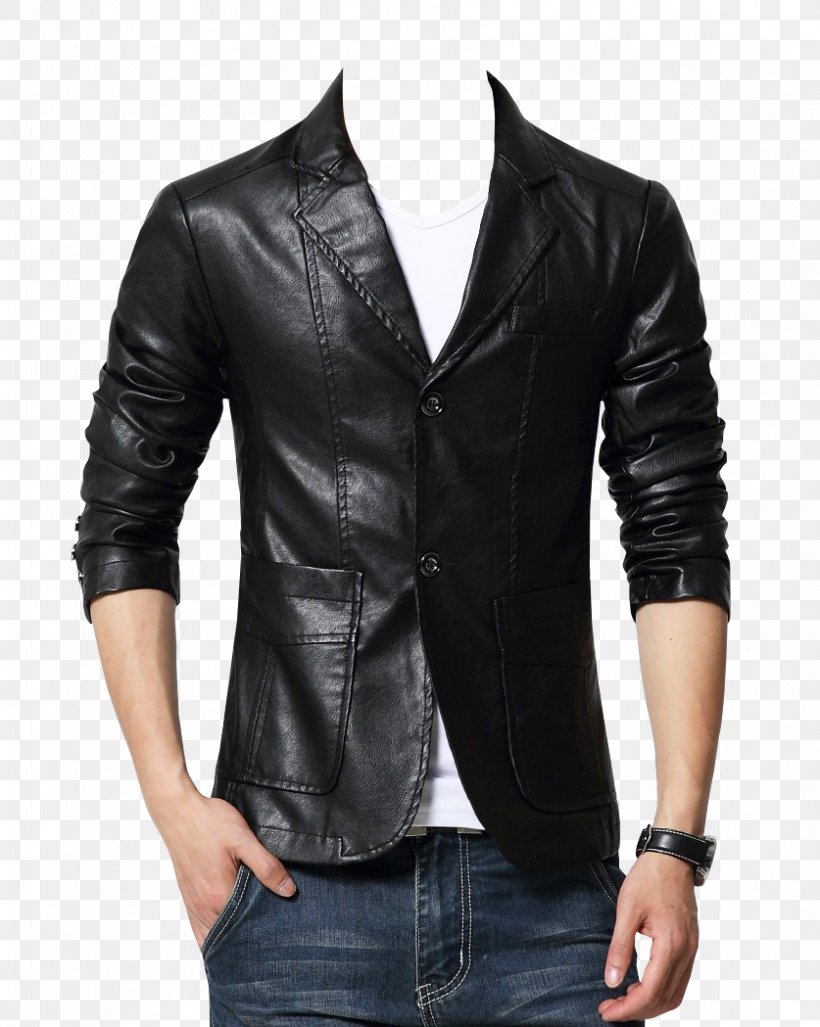 Leather Jacket Leather Jacket Blazer Coat, PNG, 837x1049px, Hoodie, Black, Blazer, Clothing, Coat Download Free