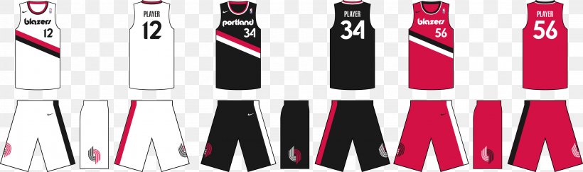 Jersey Basketball Uniform NBA Portland Trail Blazers, PNG, 2964x880px, Jersey, Basketball, Basketball Uniform, Blazer, Bottle Download Free