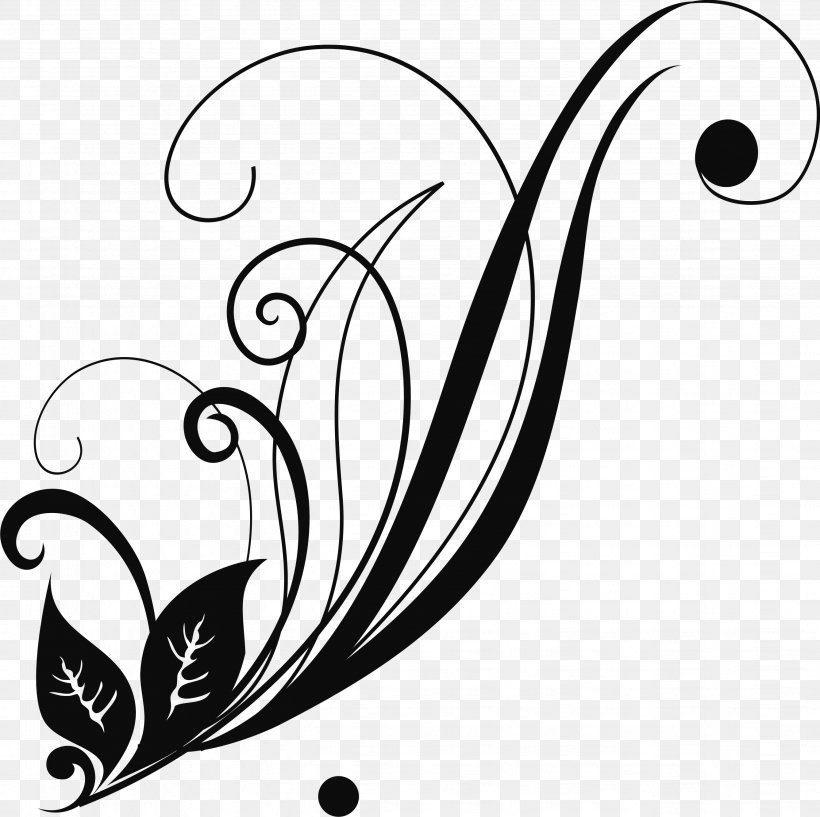 Ornament Monochrome Painting, PNG, 2673x2666px, Ornament, Art, Artwork, Black, Black And White Download Free