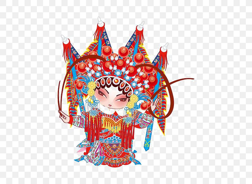Peking Opera Cartoon Poster, PNG, 600x600px, Watercolor, Cartoon, Flower, Frame, Heart Download Free