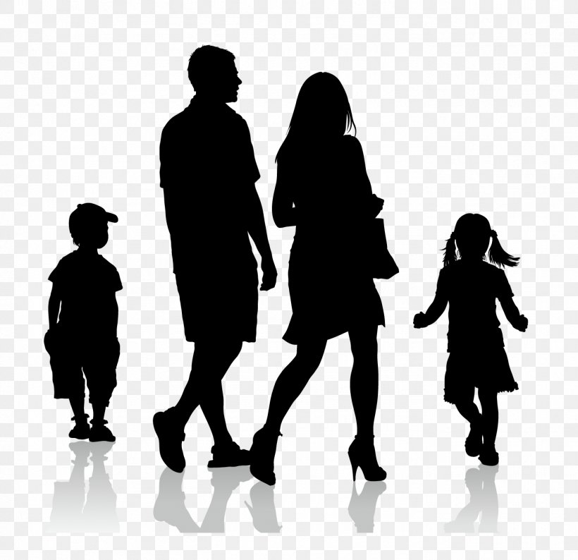 Silhouette Royalty-free Adult Illustration, PNG, 1392x1349px, Silhouette, Adult, Black And White, Business, Cartoon Download Free