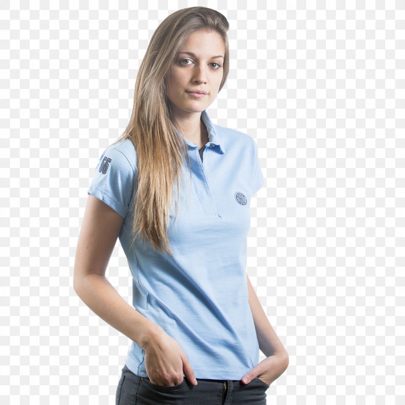 T-shirt Polo Shirt Clothing Woman Sleeve, PNG, 1024x1024px, Tshirt, Blouse, Blue, Clothing, Clothing Sizes Download Free