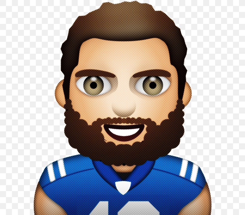 American Football Background, PNG, 599x720px, Emoji, American Football, Animation, Beard, Cartoon Download Free