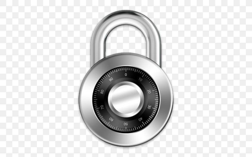 Combination Lock Clip Art Padlock, PNG, 512x512px, Combination Lock, Combination, Hardware, Hardware Accessory, Key Download Free