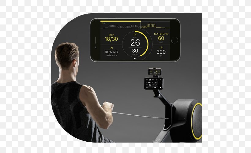 Rowing Indoor Rower Product Design Multimedia Machine, PNG, 500x500px, Rowing, Computer Network, Electronic Device, Electronics, Force Download Free