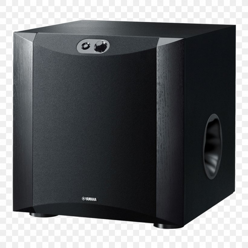 Subwoofer Loudspeaker Yamaha Corporation Home Theater Systems, PNG, 1000x1000px, 51 Surround Sound, Subwoofer, Audio, Audio Equipment, Bass Download Free