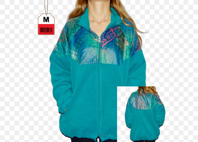 Hoodie T-shirt Polar Fleece Jacket Clothing, PNG, 608x588px, Hoodie, Bluza, Clothing, Electric Blue, Fashion Download Free