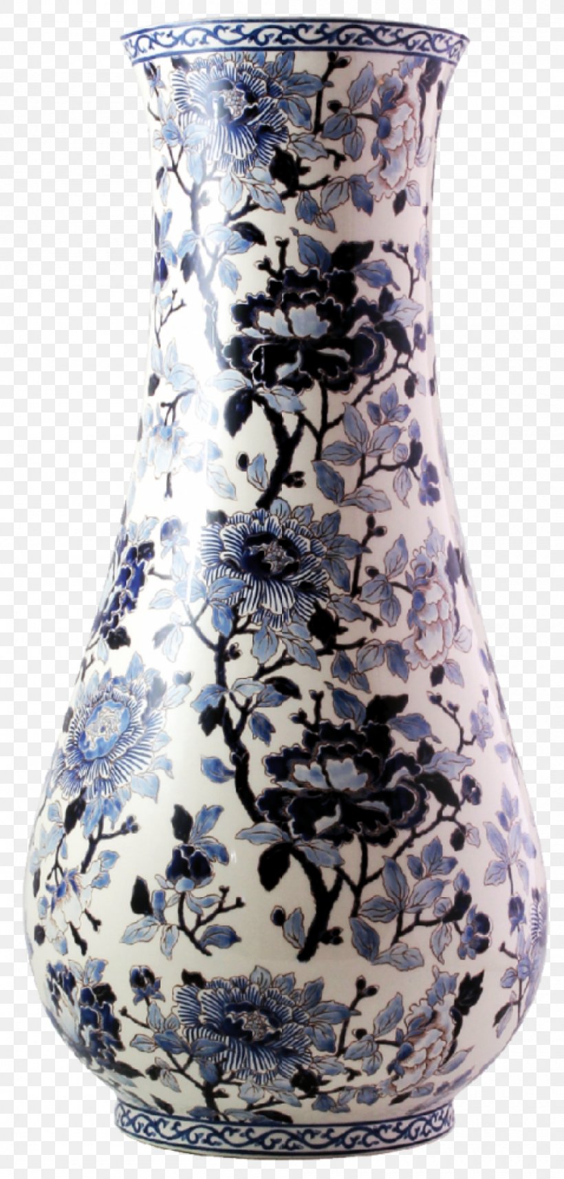 Vase Faïencerie De Gien Faience Ceramic Aux Faïences De Gien, PNG, 1000x2092px, Vase, Artifact, Blue And White Porcelain, Ceramic, Cobalt Blue Download Free