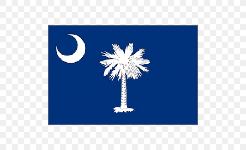 Flag Of South Carolina Inman Flag Of The United States State Flag, PNG, 500x500px, Flag Of South Carolina, Crescent, Electric Blue, Flag, Flag Of The United States Download Free