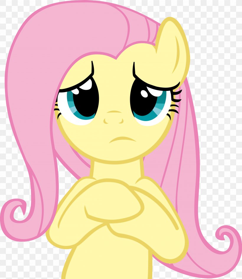 Fluttershy Pinkie Pie My Little Pony: Friendship Is Magic Fandom Sadness Rainbow Dash, PNG, 4799x5536px, Watercolor, Cartoon, Flower, Frame, Heart Download Free