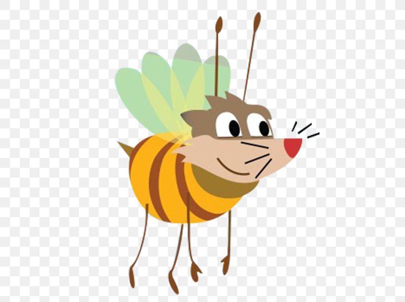 Bee Animation Clip Art, PNG, 600x612px, 3d Computer Graphics, Bee, Animation, Art, Butterfly Download Free