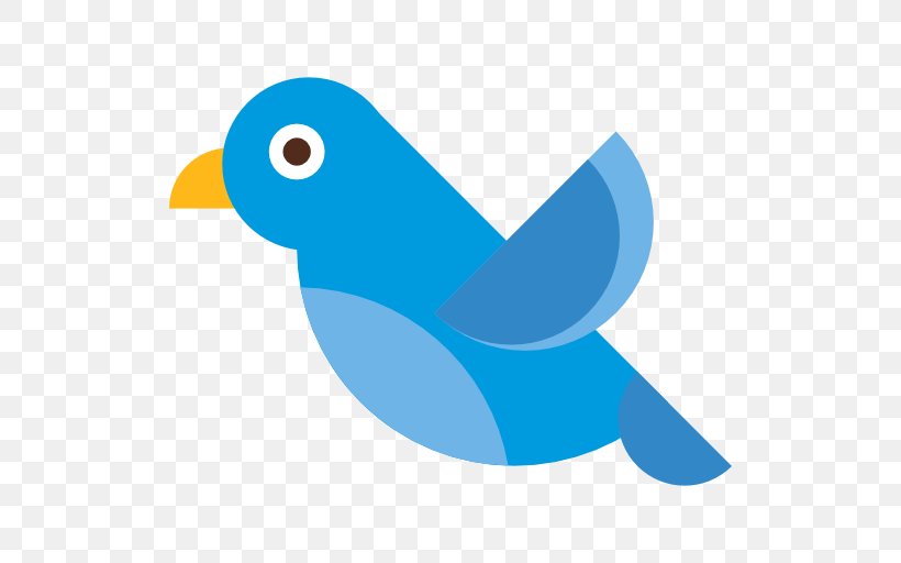 Bird Beak Flying Blue Icon, PNG, 512x512px, Bird, Android, Animal, Beak, Blue Download Free