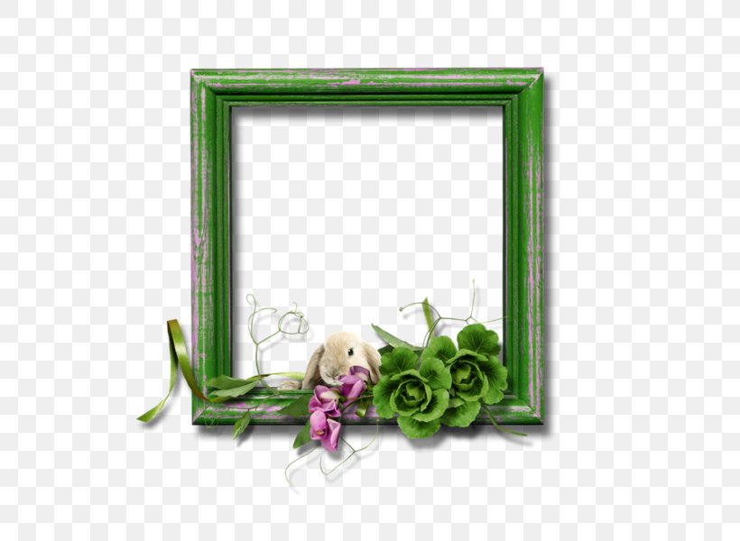 Border Flowers Green Picture Frame, PNG, 600x600px, Border Flowers, Designer, Digital Scrapbooking, Film Frame, Flower Download Free