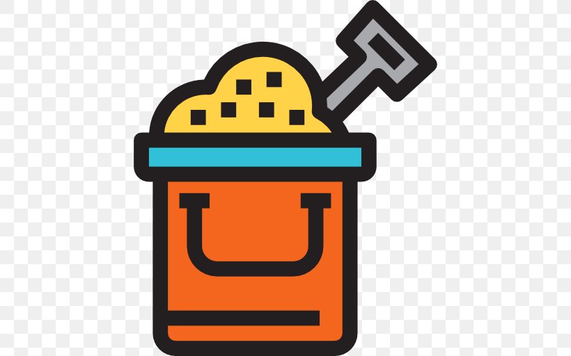 Bucket Sand Icon, PNG, 512x512px, Bucket, Area, Headgear, Sand, Scalable Vector Graphics Download Free