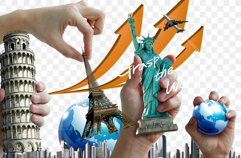 Leaning Tower Of Pisa Statue Of Liberty Eiffel Tower Landmark, PNG, 2835x1865px, Leaning Tower Of Pisa, Eiffel Tower, Finger, Hand, Information Download Free
