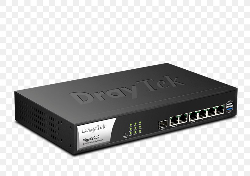Draytek Vigor2960 Router Wide Area Network Virtual Private Network, PNG, 1024x720px, Draytek, Draytek Vigor2960, Electronic Device, Electronics, Electronics Accessory Download Free