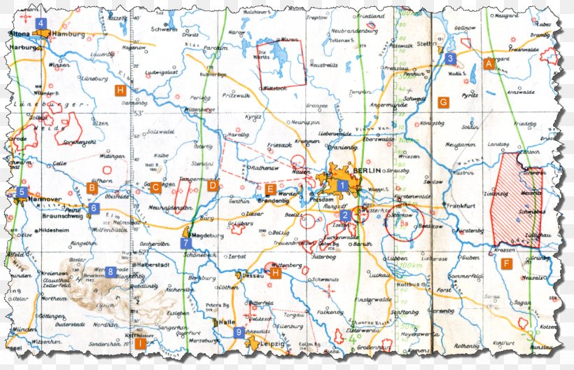 Map German Air Force Germany 8th Air Corps, PNG, 1235x796px, Map, Area, Car, German Air Force, Germany Download Free