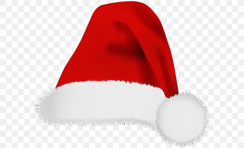 Santa Claus Hat, PNG, 600x498px, Watercolor, Christmas Day, Costume Accessory, Costume Hat, Fictional Character Download Free