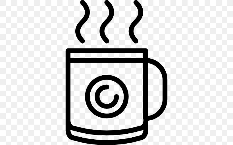 Coffee Cup Cafe Caffè Mocha Mug, PNG, 512x512px, Coffee, Area, Black And White, Brand, Cafe Download Free