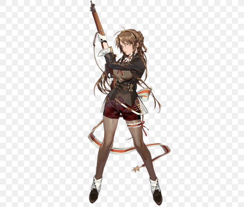 Enfield Town Girls' Frontline Lee–Enfield FN FAL Welrod, PNG, 700x696px, Fn Fal, Costume, Figurine, Game, Gun Download Free