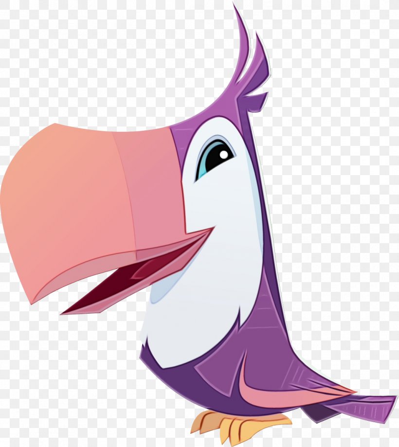 Cartoon Pink Bird Clip Art Beak, PNG, 1061x1190px, Watercolor, Beak, Bird, Cartoon, Fictional Character Download Free