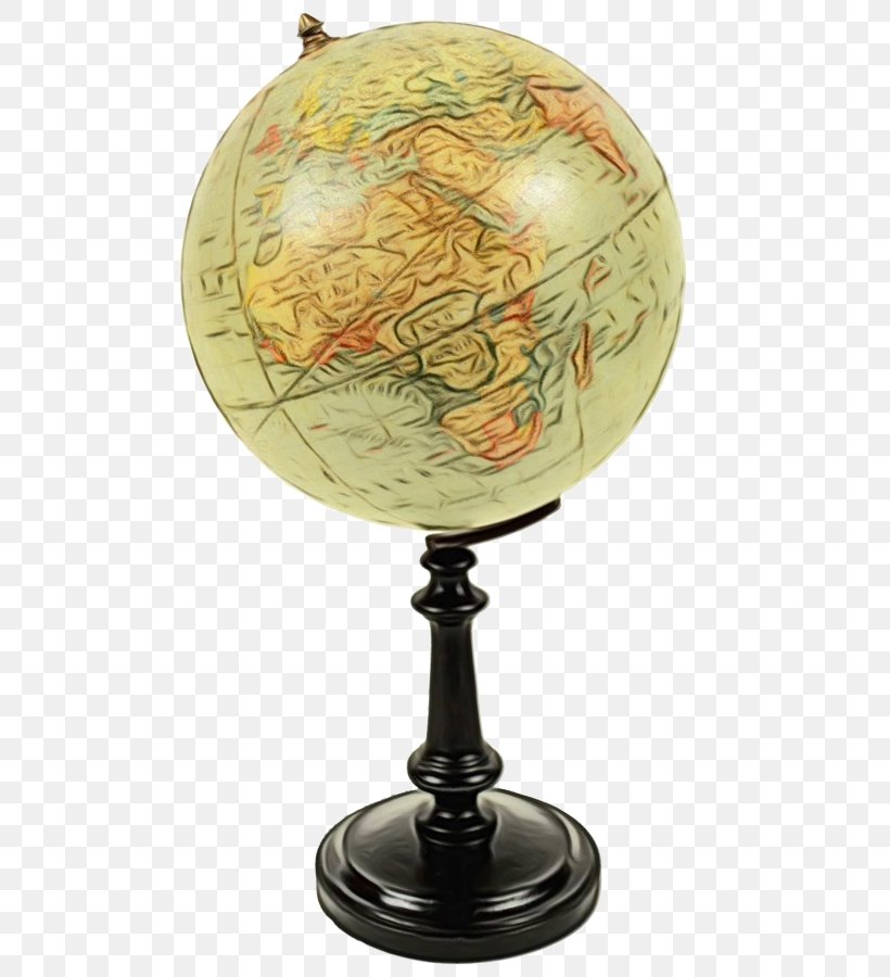 Globe Lamp Lighting Sphere Lighting Accessory, PNG, 676x900px, Watercolor, Glass, Globe, Interior Design, Lamp Download Free